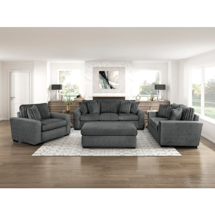 Athena Ottoman (9720DGY-4)