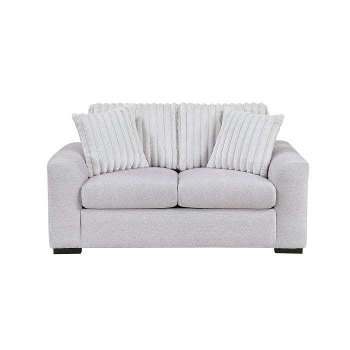 Athena Love Seat (9720GRY-2)