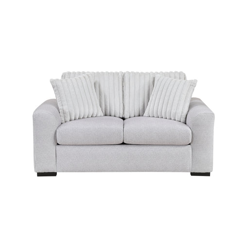 Athena Love Seat (9720GRY-2)