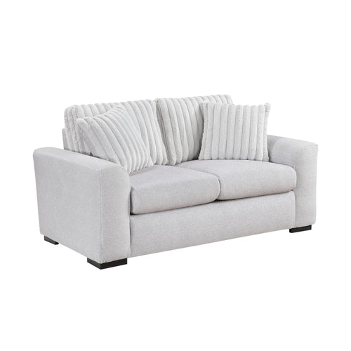 Athena Love Seat (9720GRY-2)