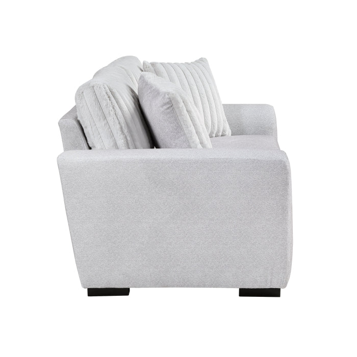 Athena Love Seat (9720GRY-2)