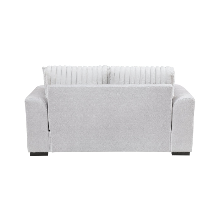 Athena Love Seat (9720GRY-2)