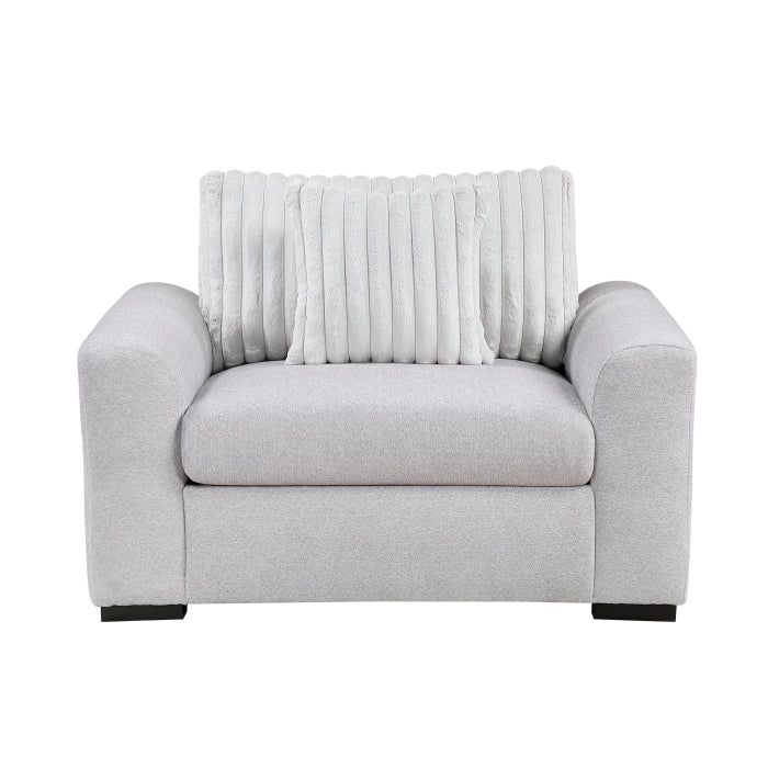 Athena Ottoman (9720GRY-4)