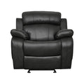 Marille Glider Reclining Chair (9724BLK-1)