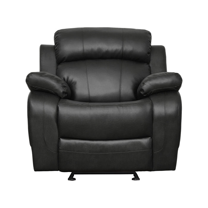 Marille Glider Reclining Chair (9724BLK-1)