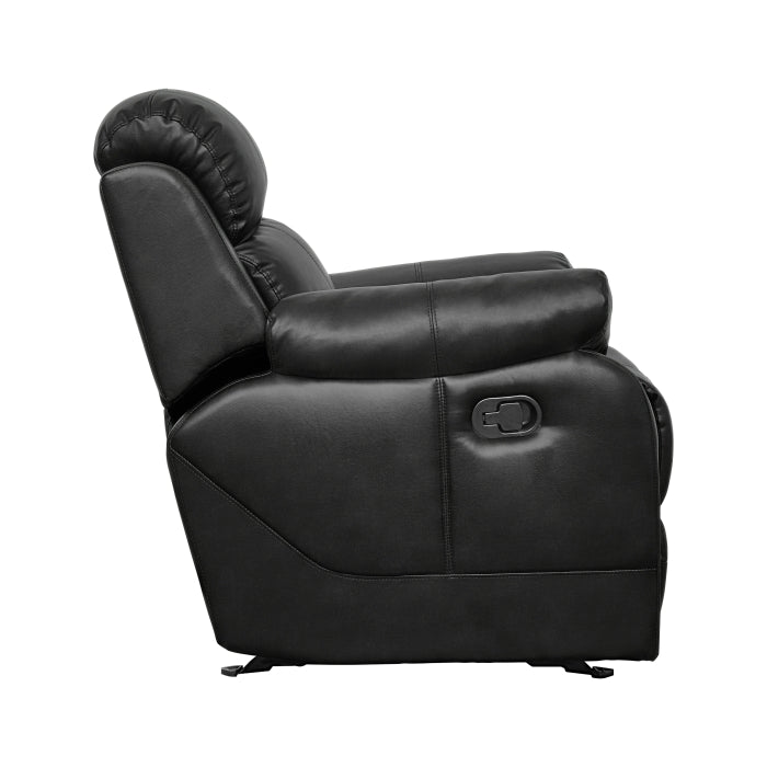 Marille Glider Reclining Chair (9724BLK-1)