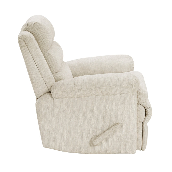Oxford Swivel Glider Reclining Chair (9725BEG-1SW)