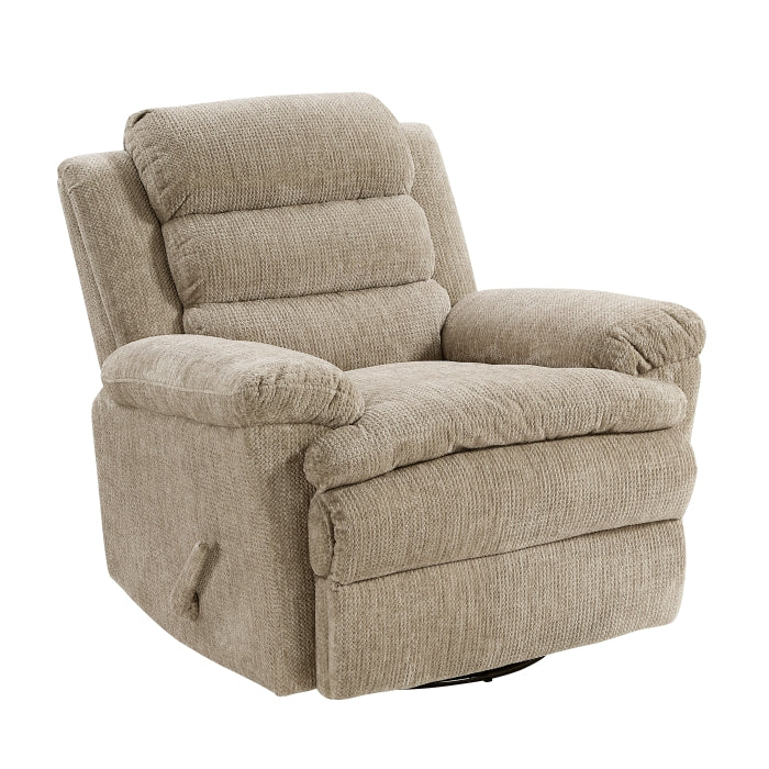 Oxford Swivel Glider Reclining Chair (9725BRW-1SW)