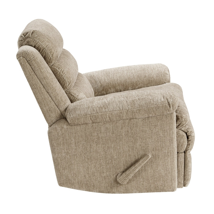 Oxford Swivel Glider Reclining Chair (9725BRW-1SW)
