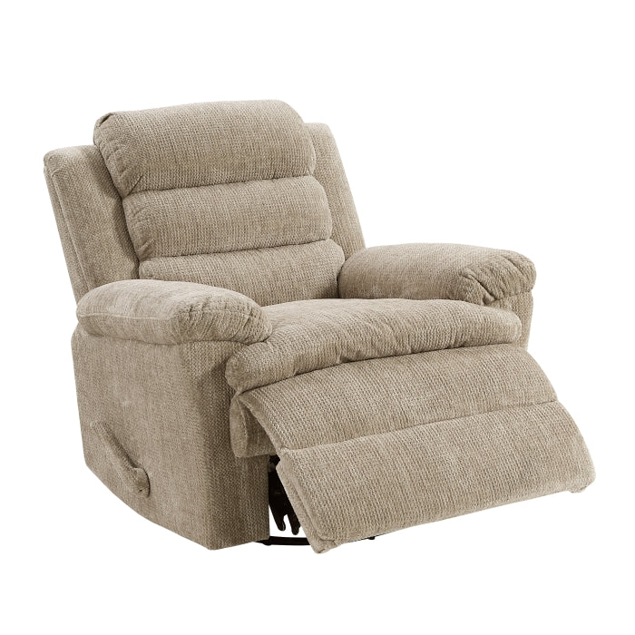 Oxford Swivel Glider Reclining Chair (9725BRW-1SW)
