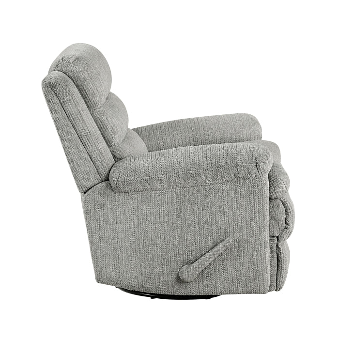 9725GRY-1SW Swivel Glider Reclining Chair