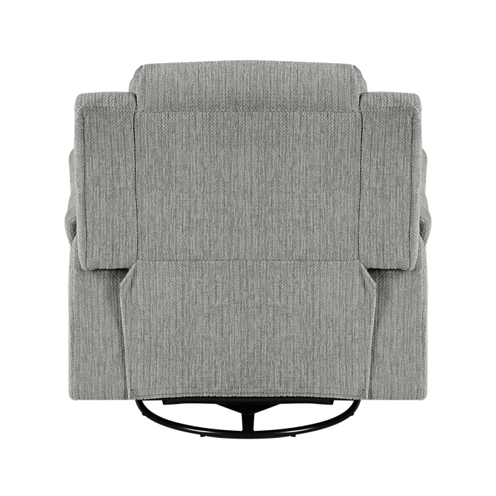 9725GRY-1SW Swivel Glider Reclining Chair