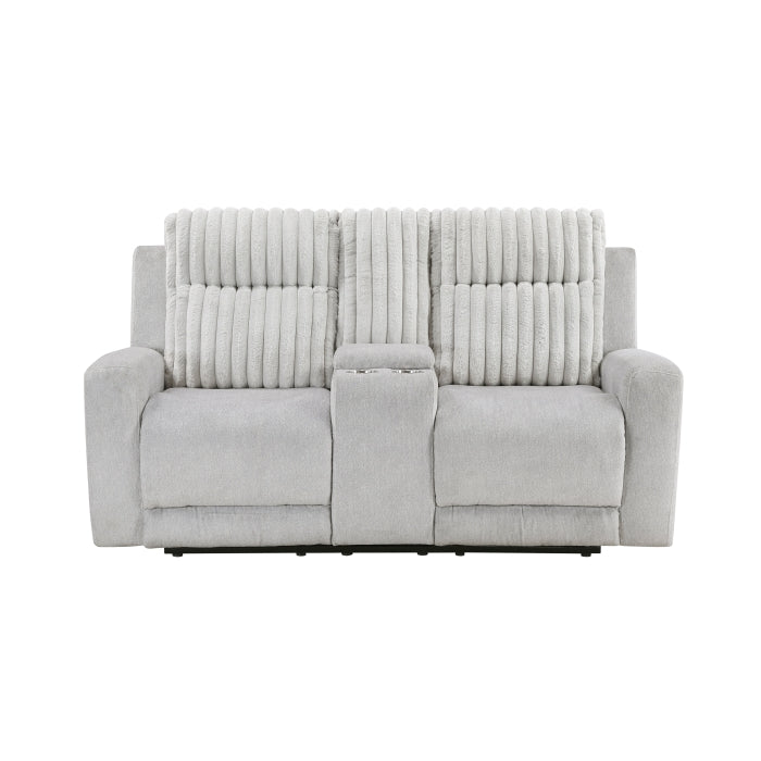 Benton Double Reclining Love Seat with Center Console