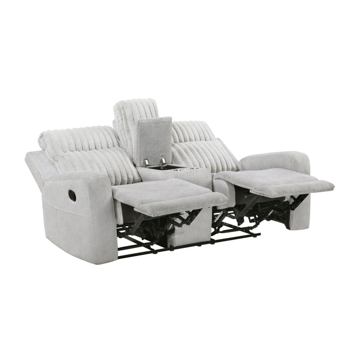 Benton Double Reclining Love Seat with Center Console