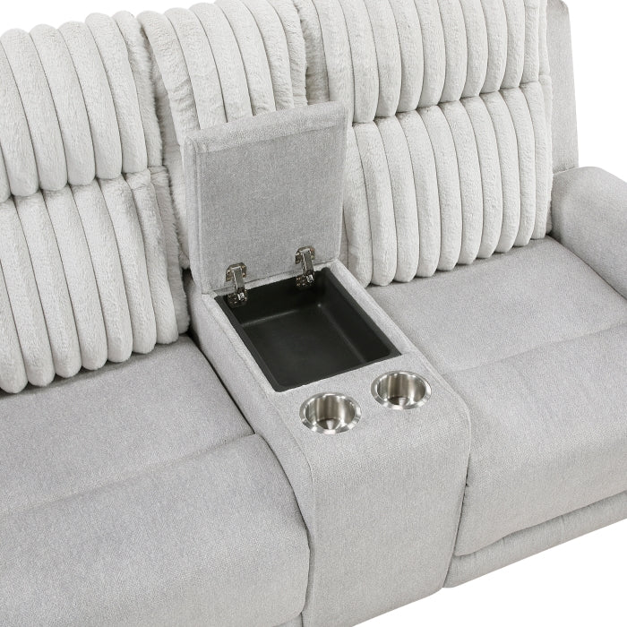 Benton Double Reclining Love Seat with Center Console