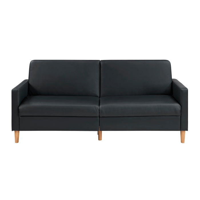 Carlton Convertible Sofa Bed (9730BLK-3CL)
