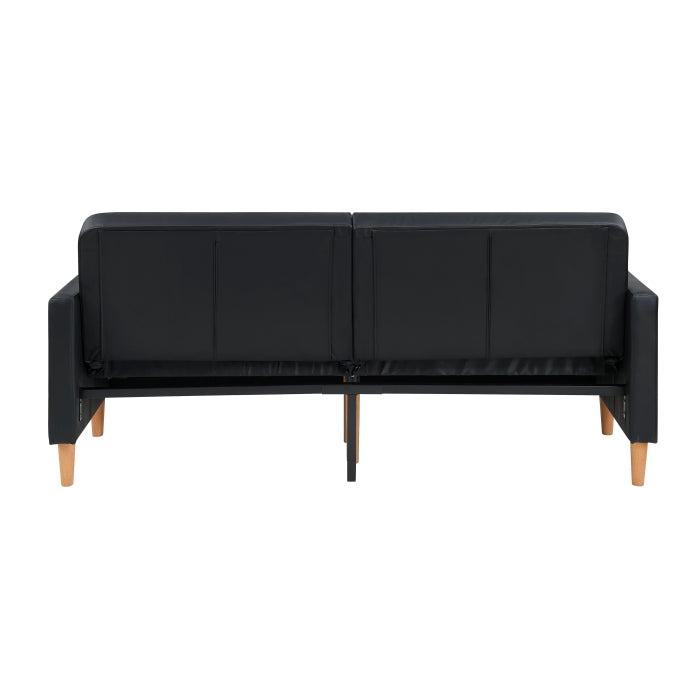 Carlton Convertible Sofa Bed (9730BLK-3CL)