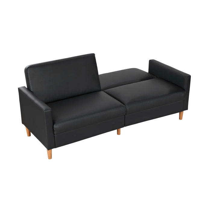 Carlton Convertible Sofa Bed (9730BLK-3CL)