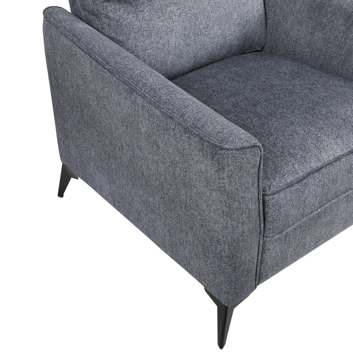 Tellot Love Seat (9733DGY-2)