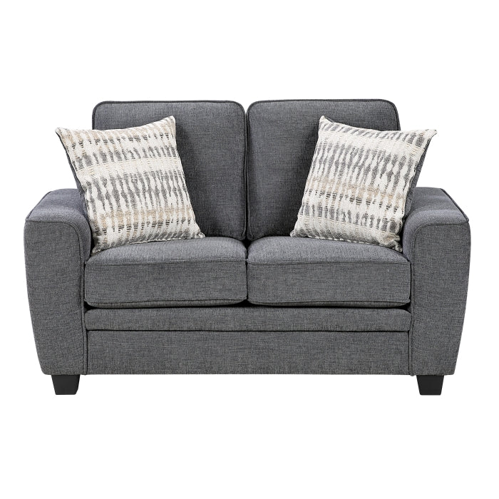 Zander Love Seat (9745DG-2)