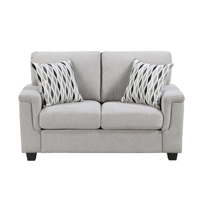 Chelsea Love Seat - Gray
