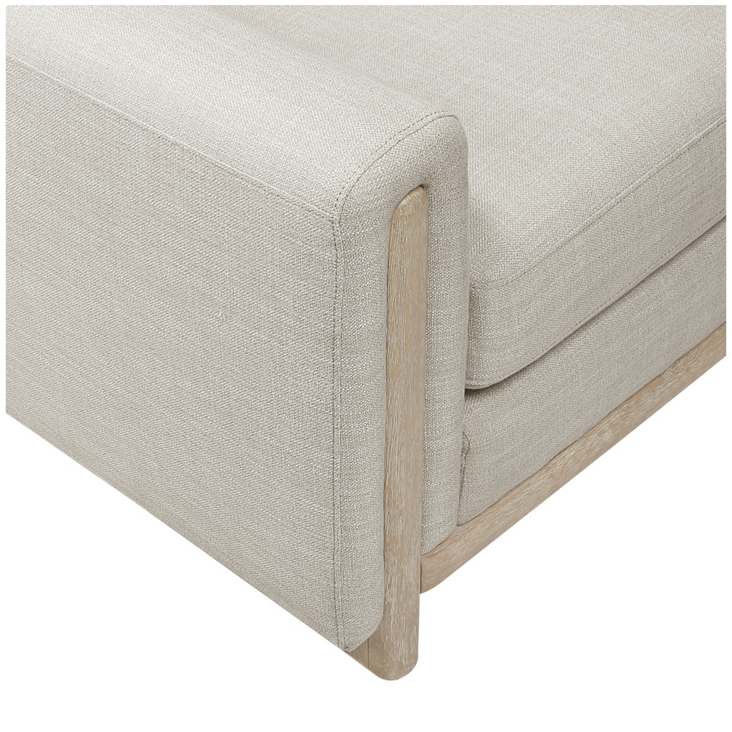 Echo Textured Fabric Chair clean detail view