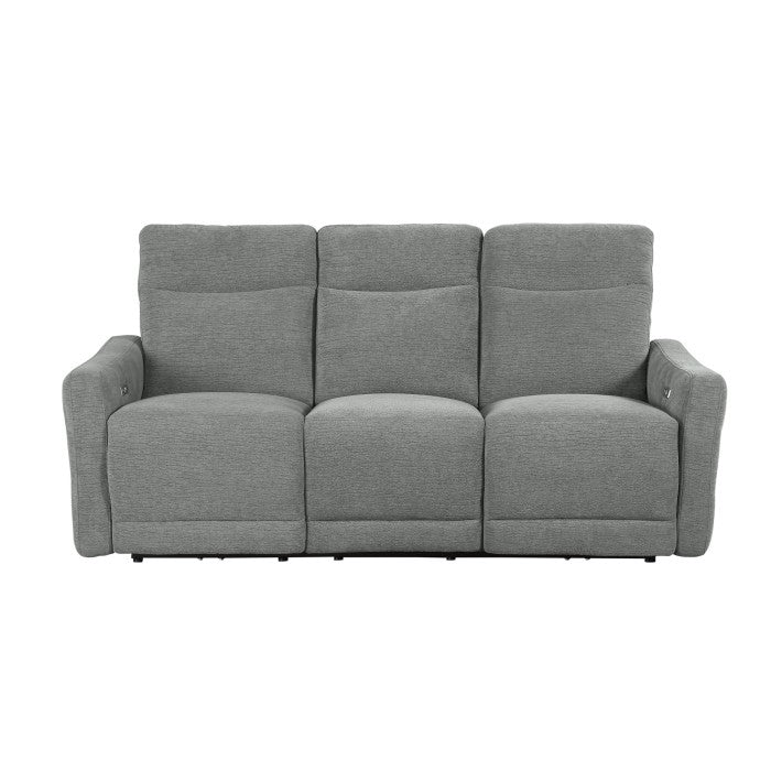 Edition Power Double Lay Flat Reclining Sofa with Power Headrests and USB Ports