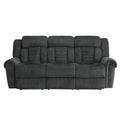 Double Reclining Sofa - Nutmeg - HD product view