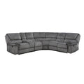Muirfield 3-Piece Reclining Sectional with Left Console