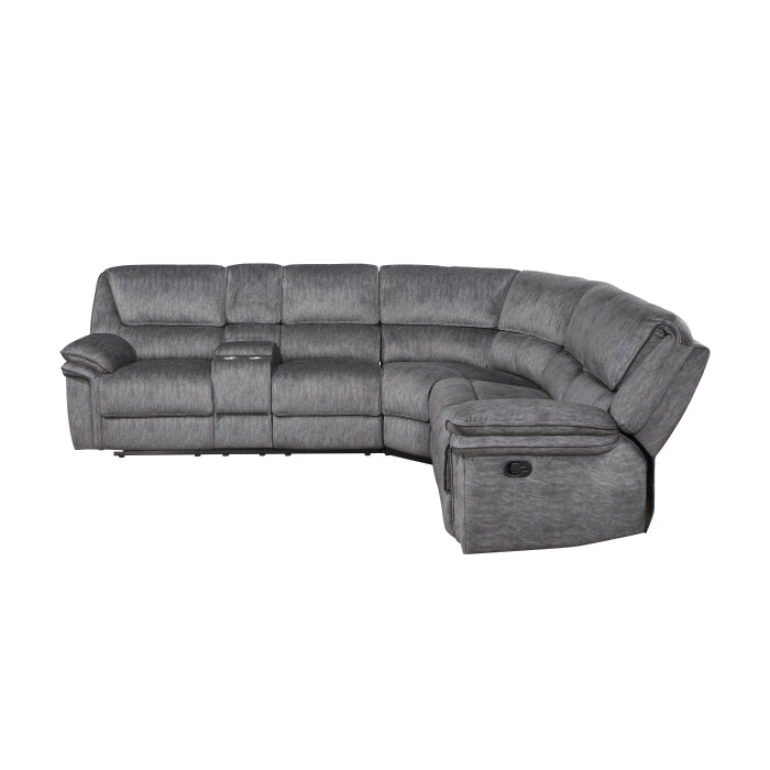 Muirfield 3-Piece Reclining Sectional with Left Console