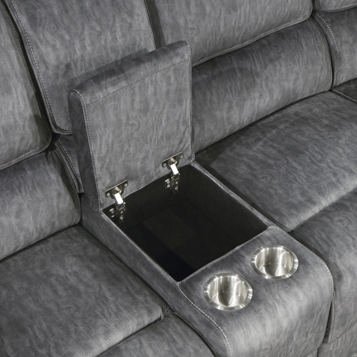 Muirfield 3-Piece Reclining Sectional with Left Console