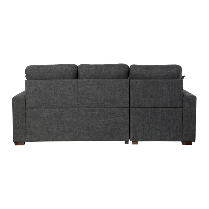 McCafferty 2-Piece Sectional with Pull-out Bed and Left Chaise with Hidden Storage (9916DG*2LCRL)