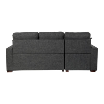 McCafferty 2-Piece Sectional with Pull-out Bed and Left Chaise with Hidden Storage (9916DG*2LCRL)