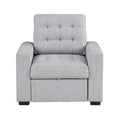 McCafferty Chair with Pull-out Ottoman (9916GY-1)