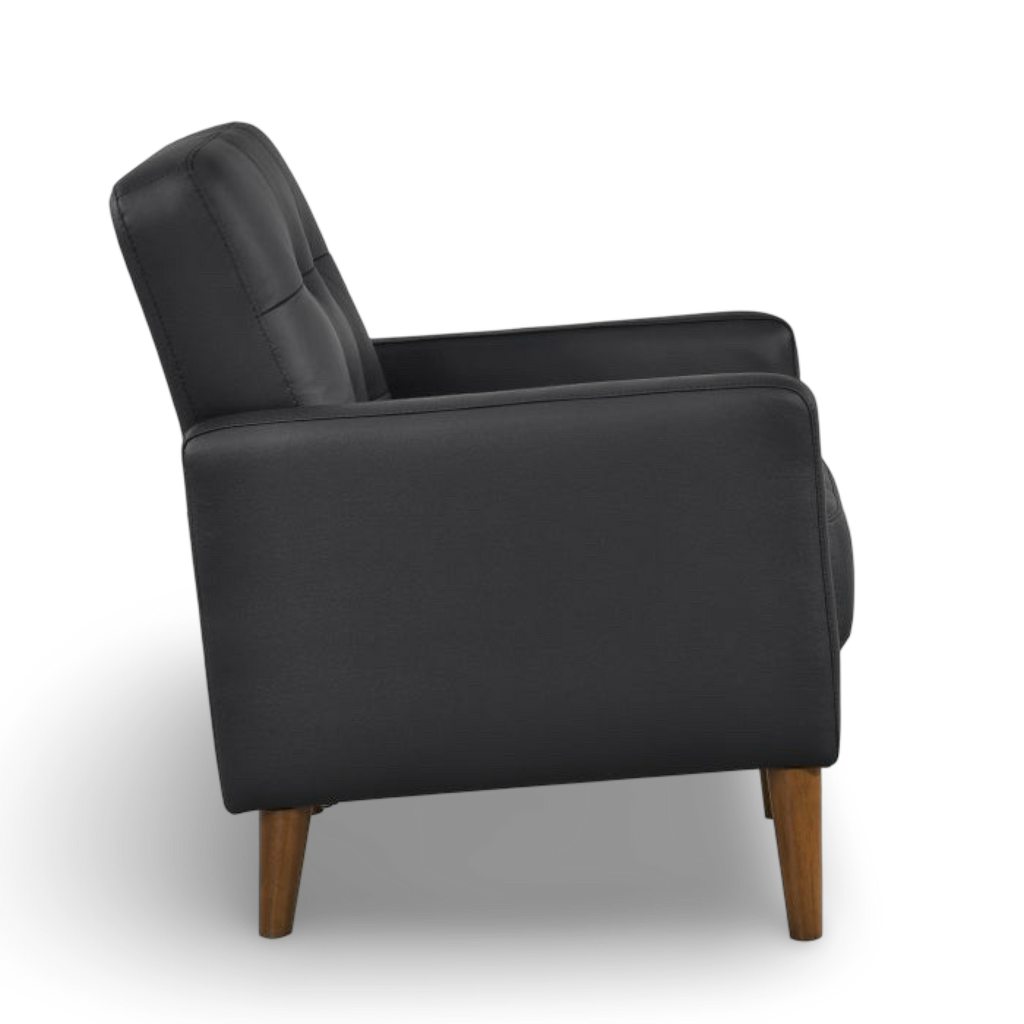 AC- Riva Leather Match Accent Chair