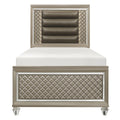 Loudon Modern Twin Platform Bed - HD product view