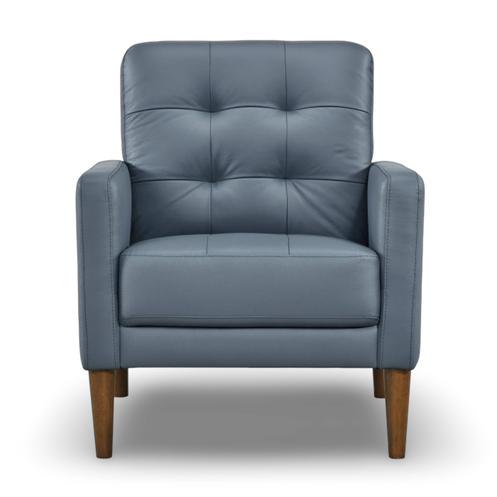 AC- Riva Leather Match Accent Chair