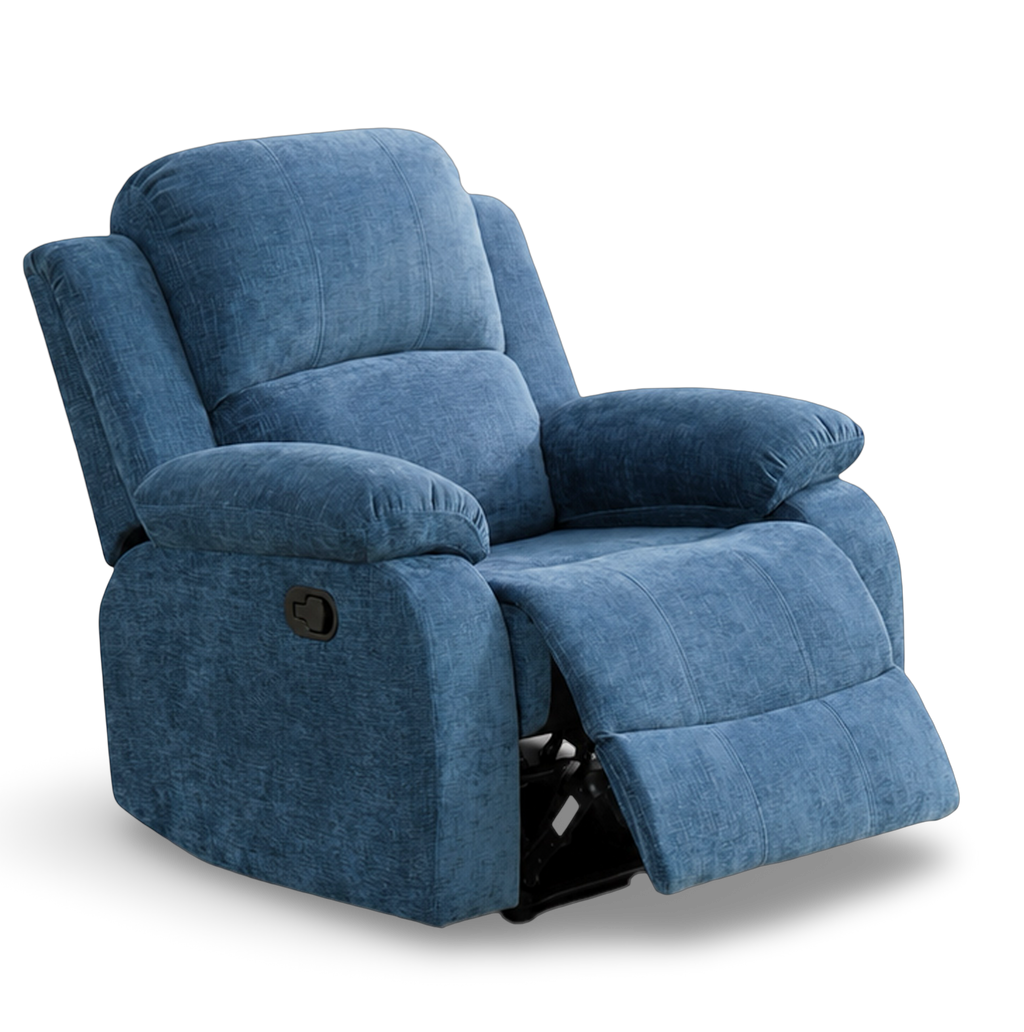 Relaxed Modern Fabric-    Denim Blue