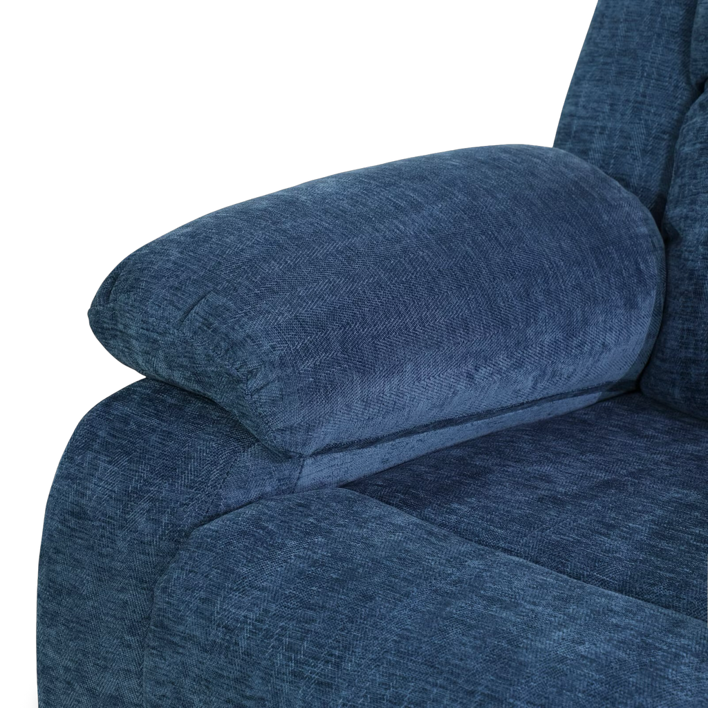 Relaxed Modern Fabric-    Denim Blue