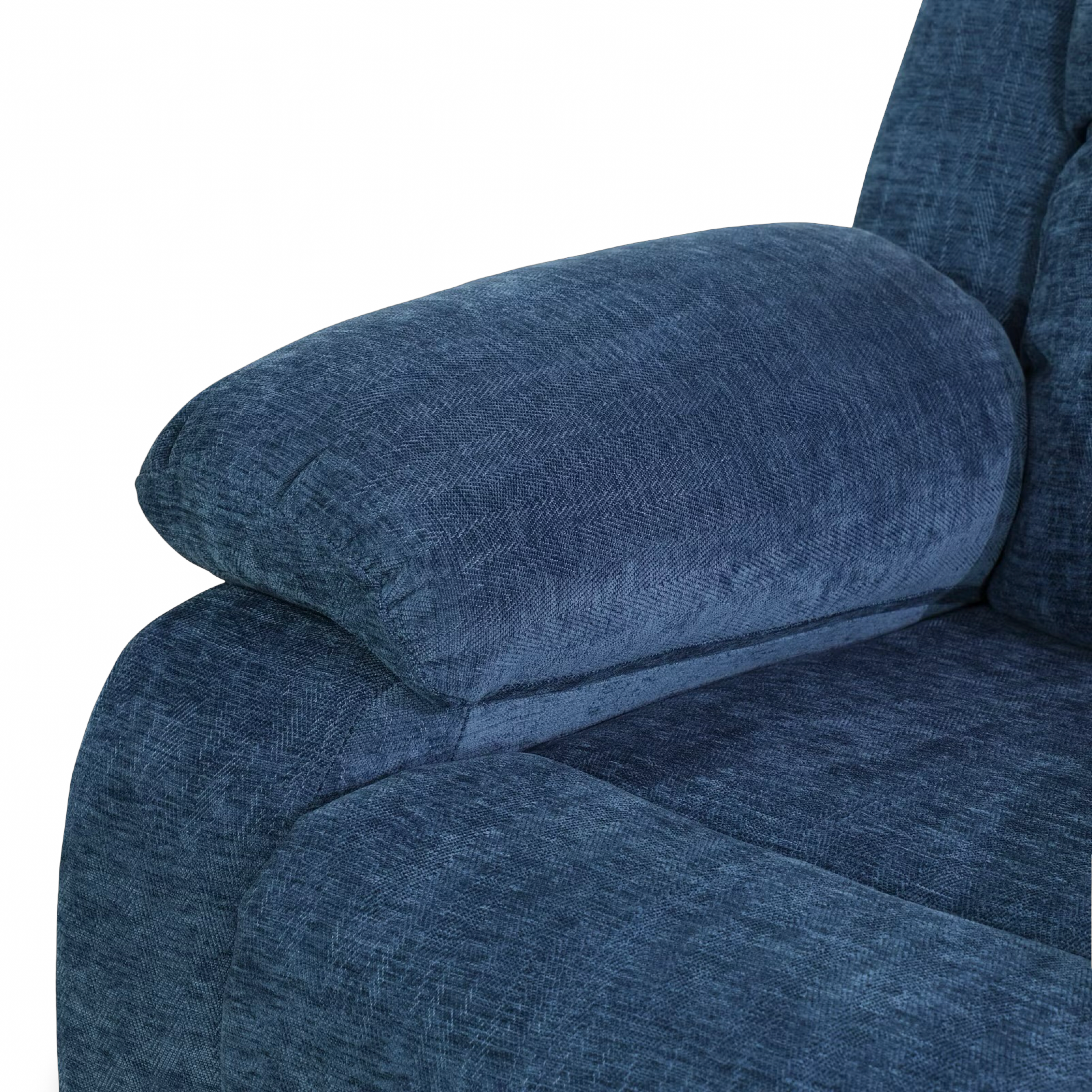 Relaxed Modern Fabric-    Denim Blue