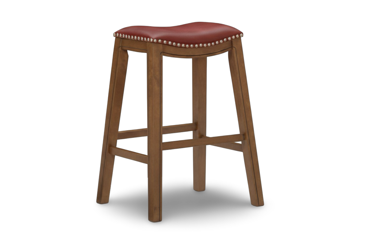 Ordway 29 Pub Height Stool, Red