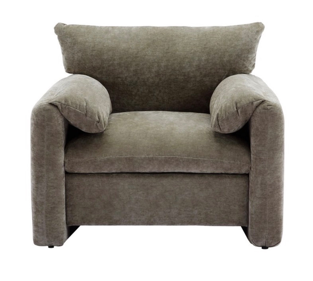 Oversized Accent Chair — Taupe