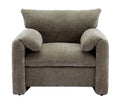 Oversized Accent Chair — Taupe