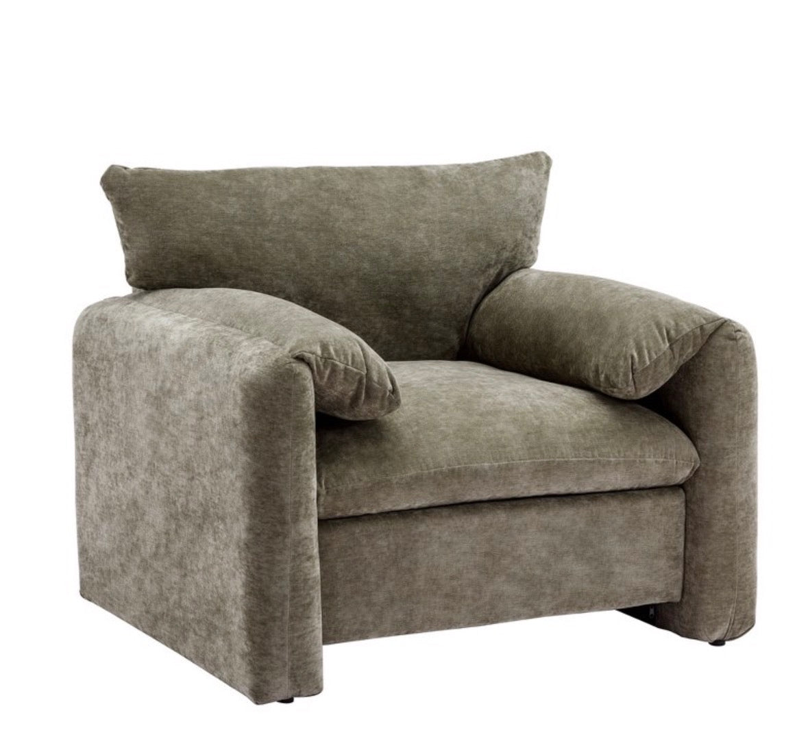 Oversized Accent Chair — Taupe