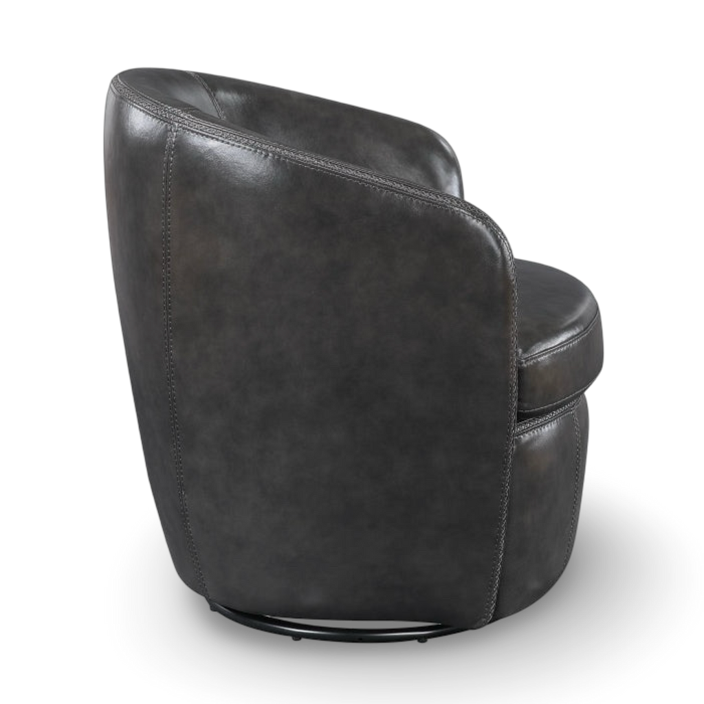 AC- Tanner Leather Swivel Chair - product image 11