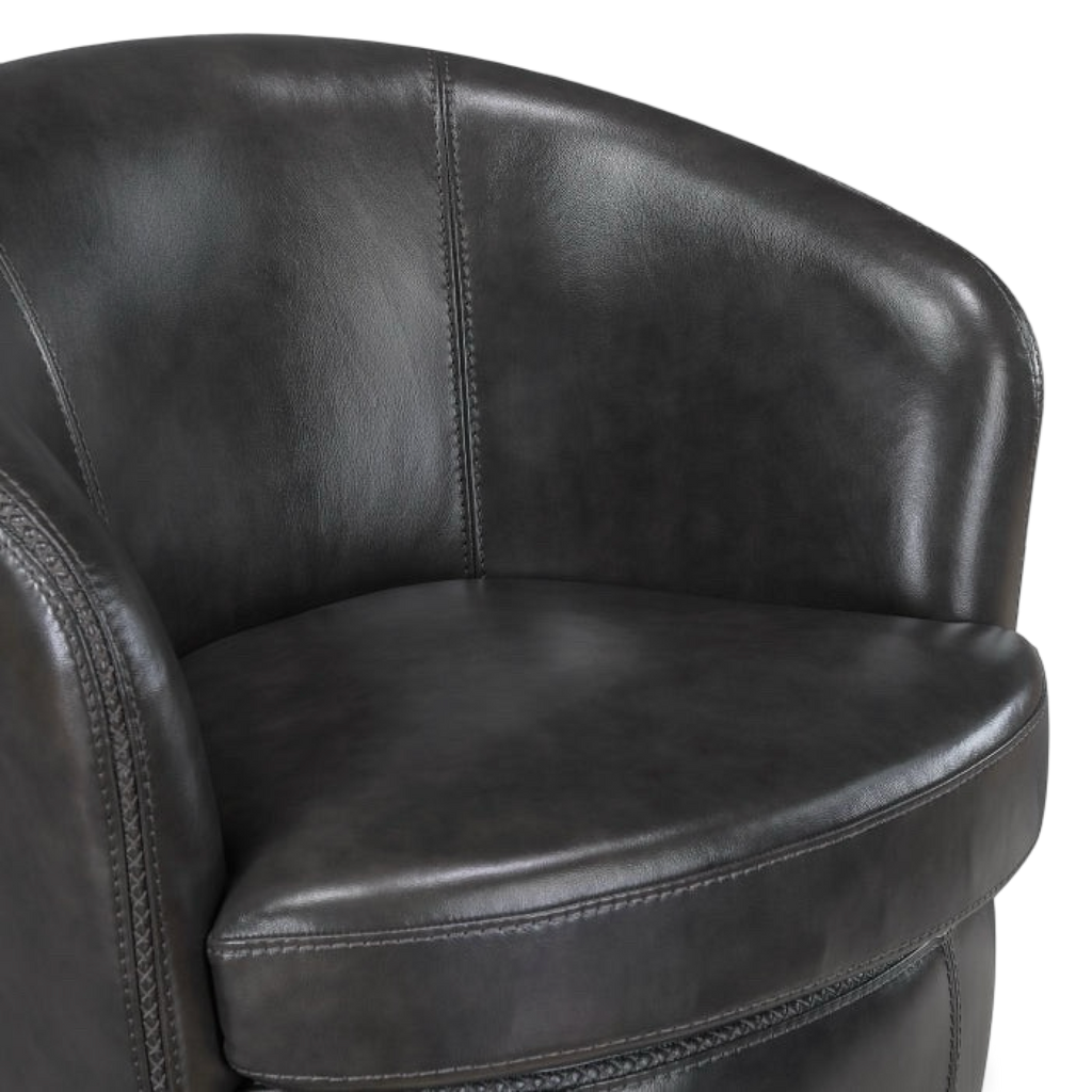 AC- Tanner Leather Swivel Chair - product image 12