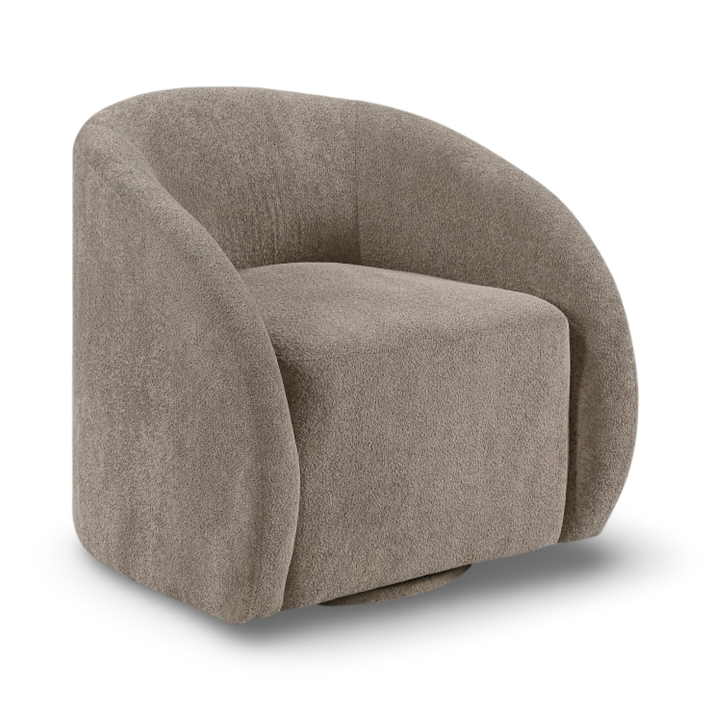 Product image shared by AC- Cocoon fabric Swivel Chair, Cocoon Swivel Chair