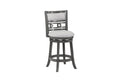 Gia Counter Height Swivel Stool - Gray