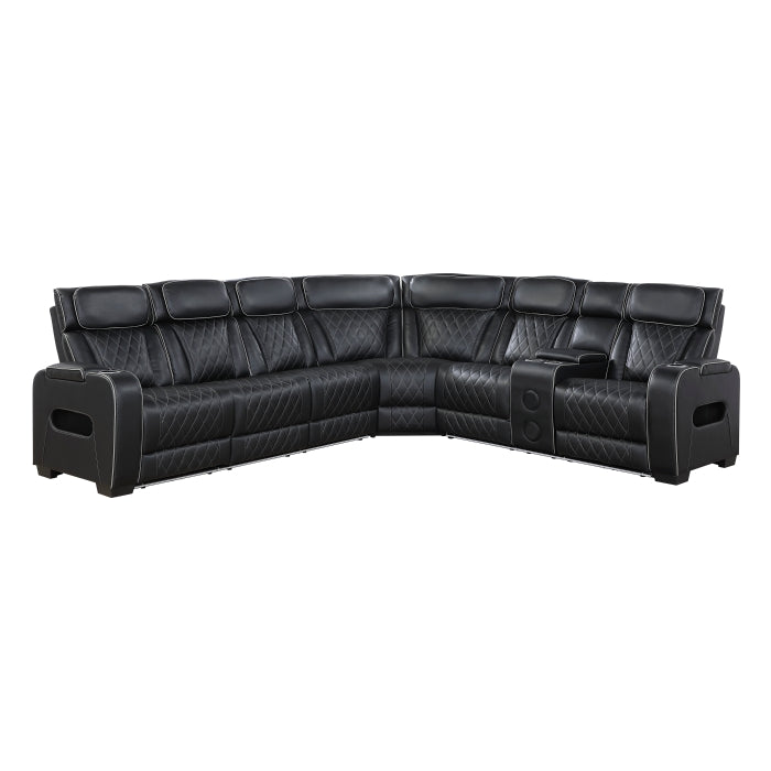 PRS-Fairway 3-Piece Power Recliner Sectional