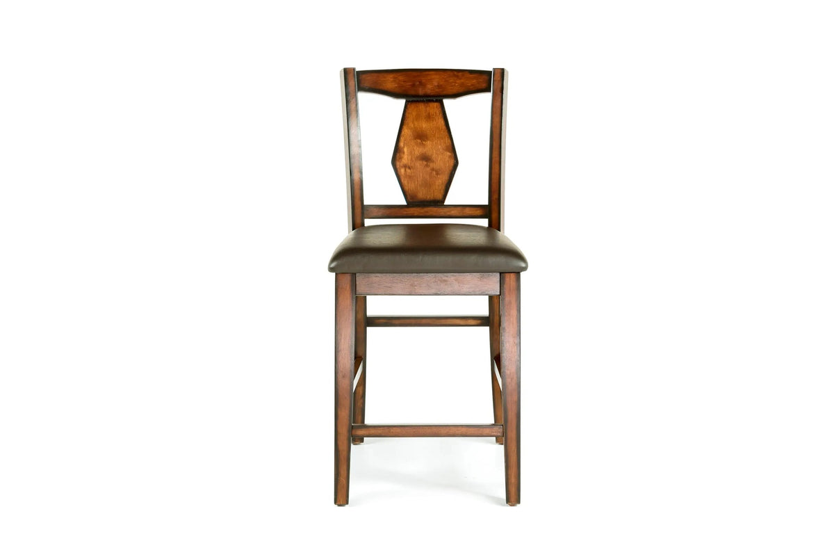 Napa Counter Height Stool - Brown front